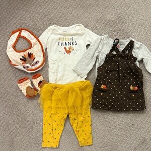 Thanksgiving Baby Outfit Set